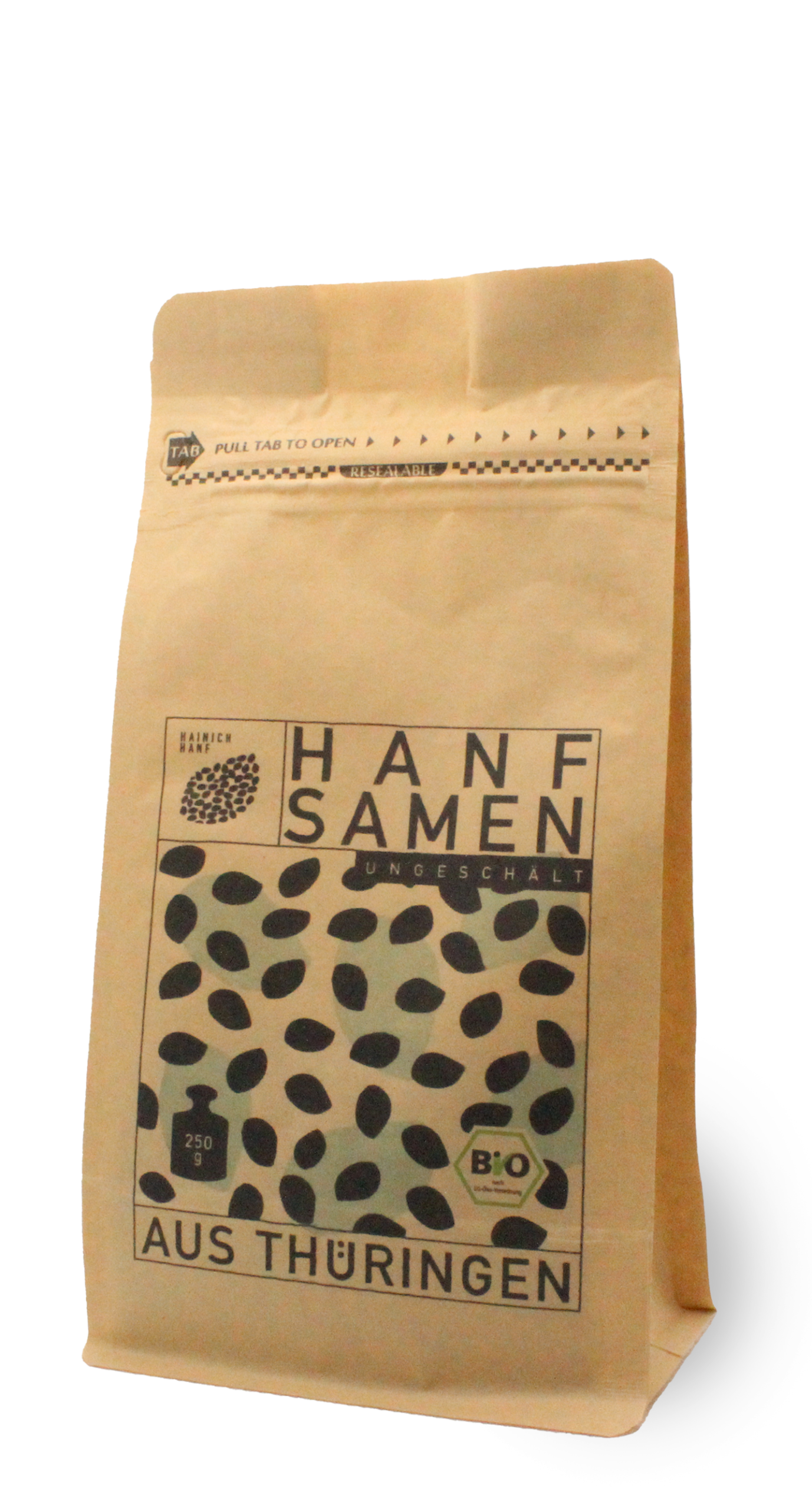 BIO Hanfsamen ungeschält